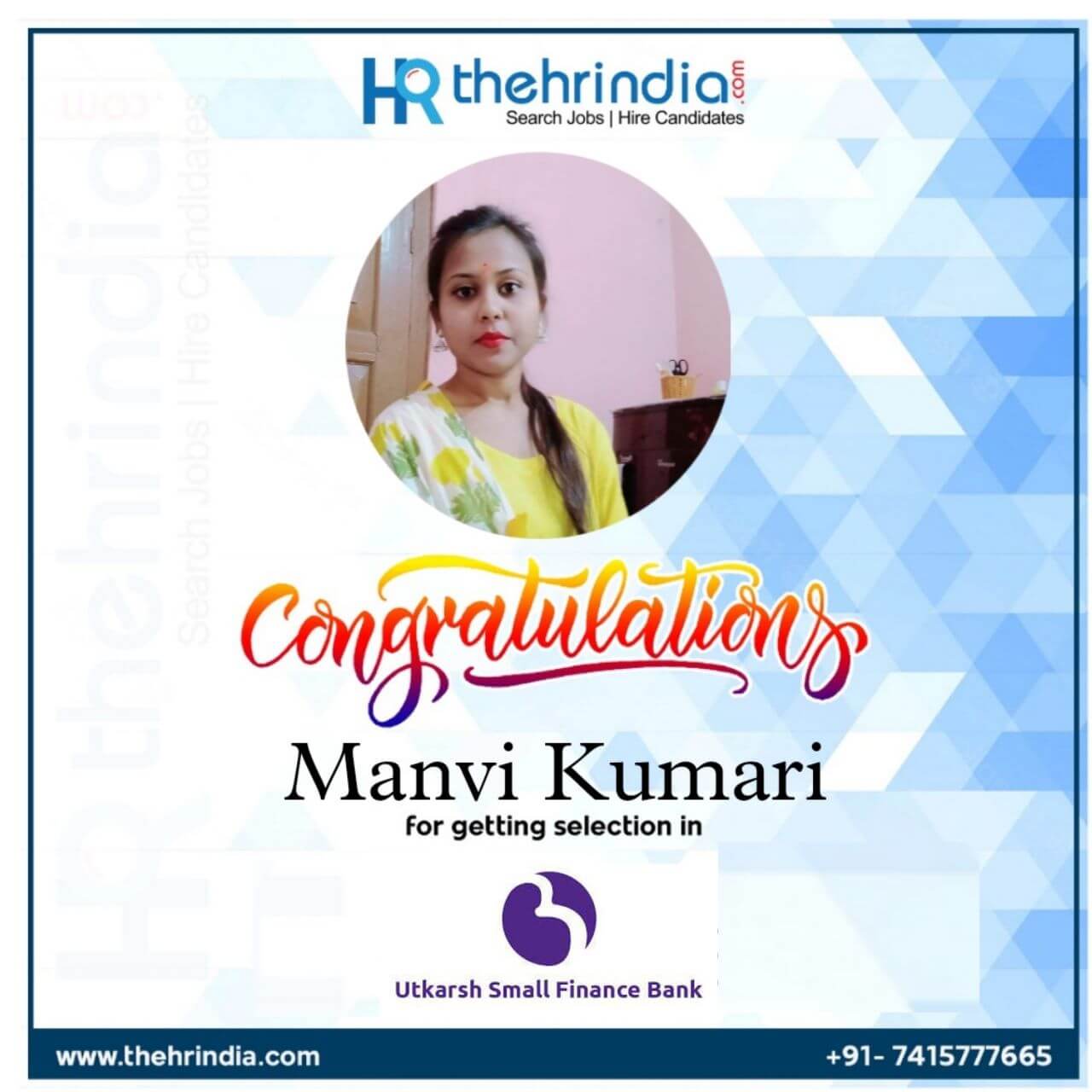 Manvi Kumari  | The HR India
